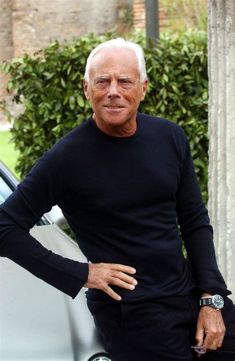 Giorgio Armani Dressing Gay Men .